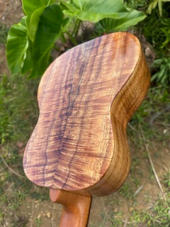 5A Curly Koa, Gloss, Ebony, Grover Tuners