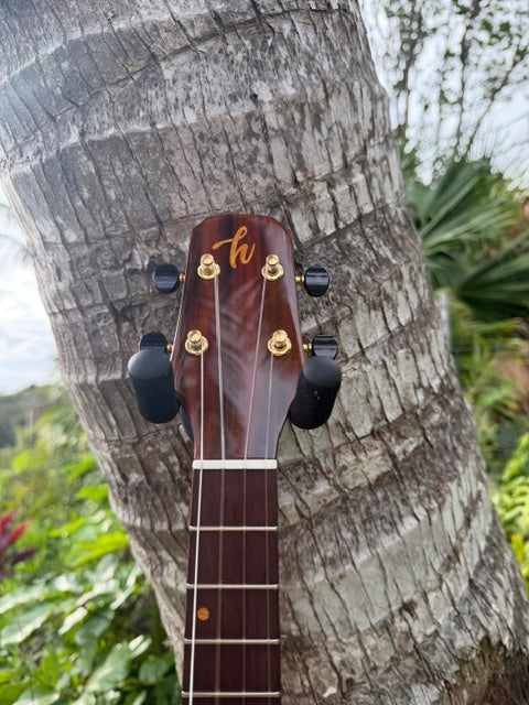 figured milo tenor with 24k gold inlays