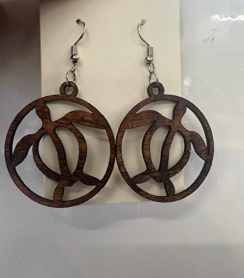 Koa Earrings