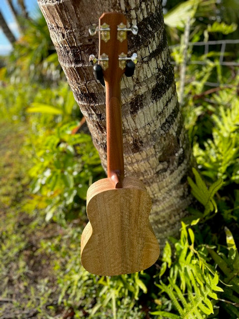 Hawaiian curly mango tenor ukulele