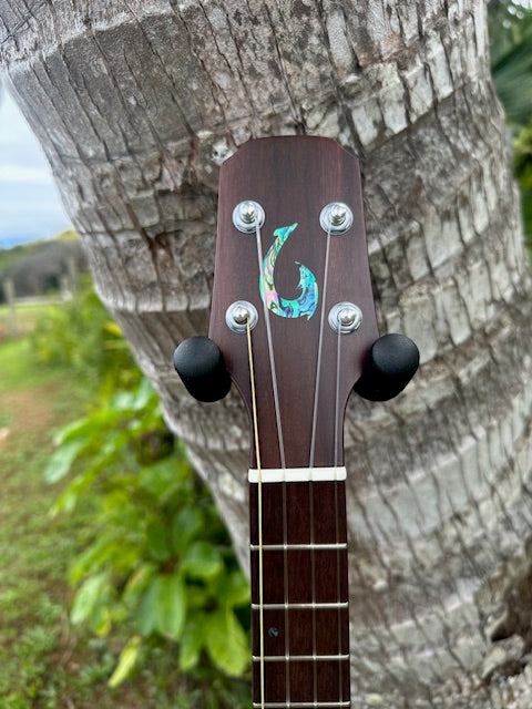 curly Koa Baritone Ukulele