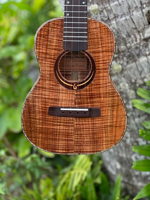 5A Curly Koa Tenor Ukulele