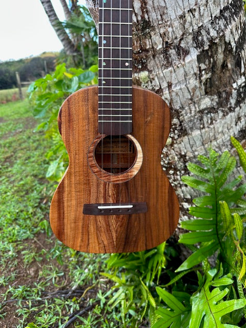 All Koa tenor ukulele