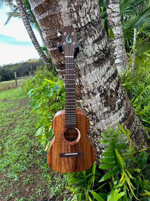 All Koa tenor ukulele