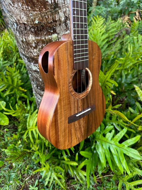 All Koa tenor ukulele