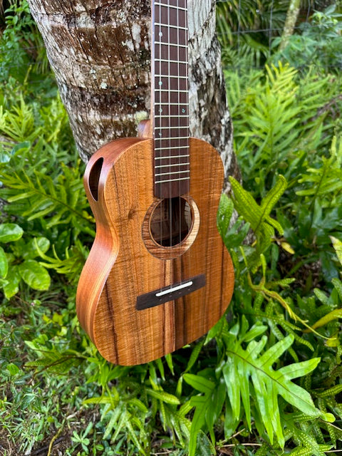 All Koa tenor ukulele