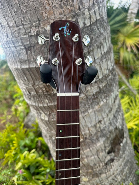 5A Curly Koa, Gloss finish with shell inlays
