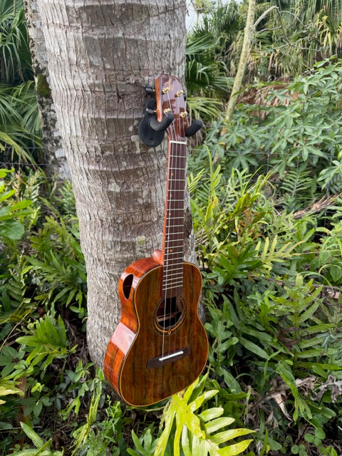 figured milo tenor with 24k gold inlays