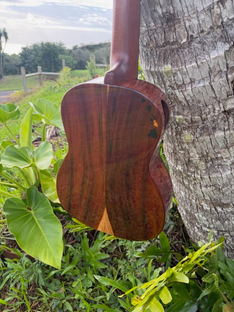 figured milo tenor with 24k gold inlays