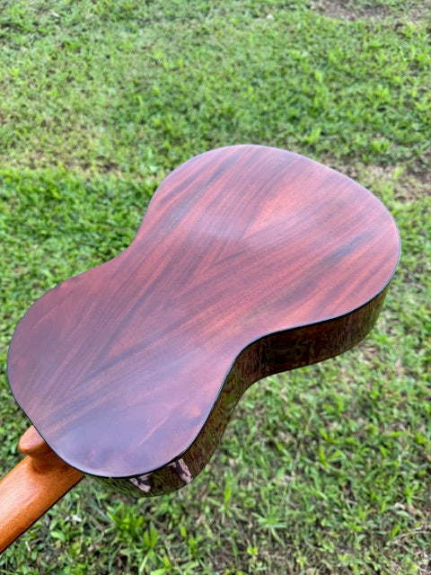 Spruce top milo B/S Baritone with shell