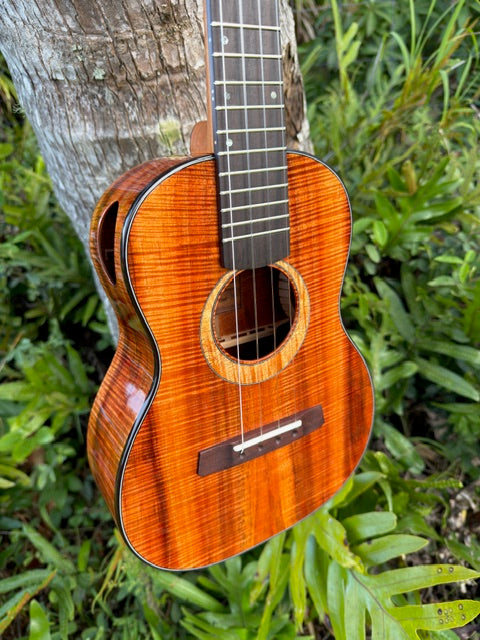5A curly koa tenor