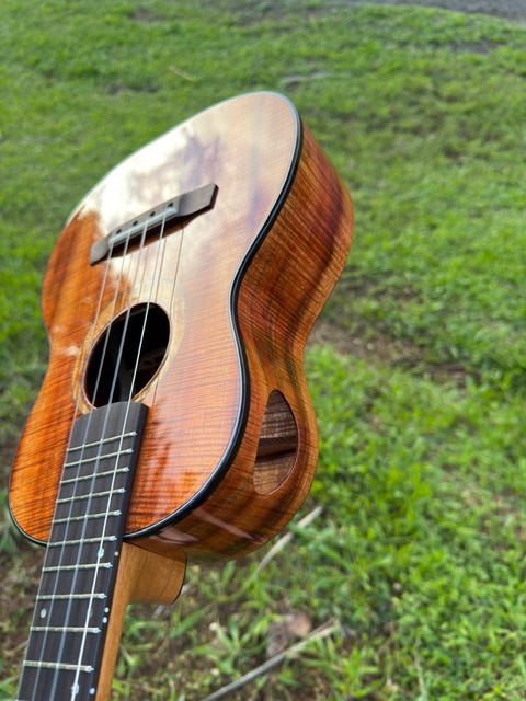 5A curly koa tenor