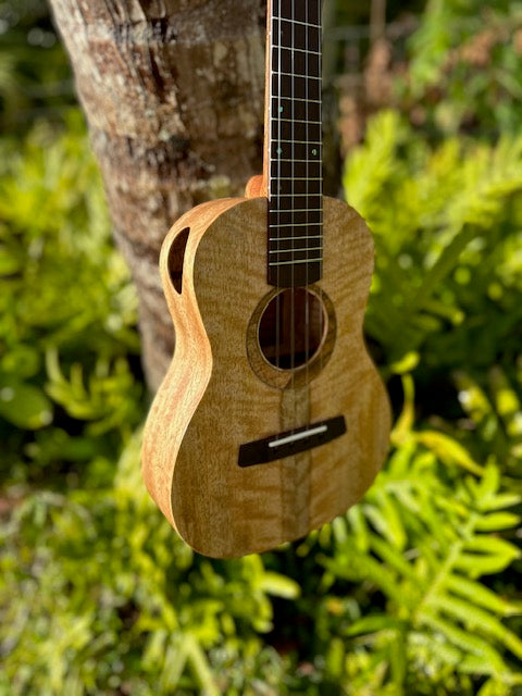 Hawaiian curly mango tenor ukulele