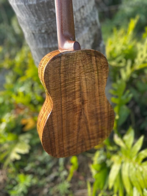 5A chocolate  Curly Koa, Gloss, Ebony, Grover Tuners